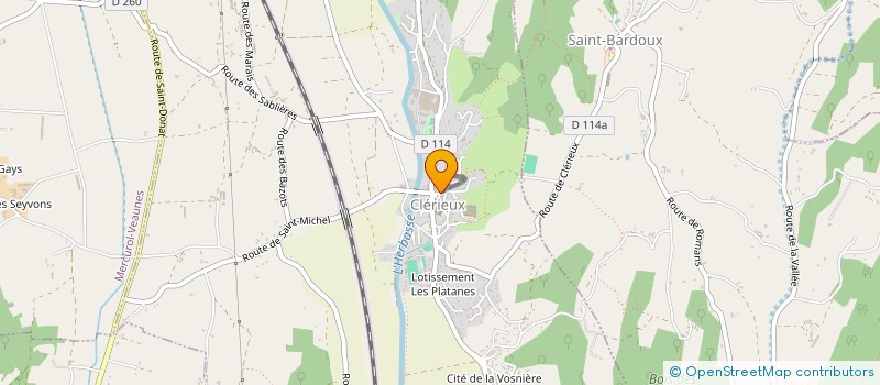 localisation de l'entreprise MADAME MAGALI SOUDRE  CLERIEUX