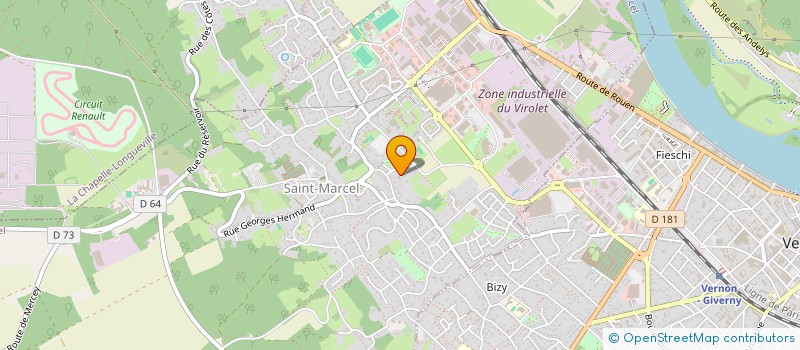 localisation de l'entreprise MADAME MAGALI SOUILLIER à SAINT-MARCEL
