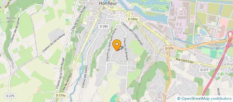 localisation de l'entreprise MADAME MAGALI SOUTIF  HONFLEUR