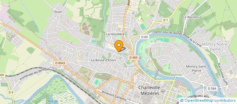 localisation de l'entreprise MADAME MAGALI SPRINGSKLEE  CHARLEVILLE-MEZIERES