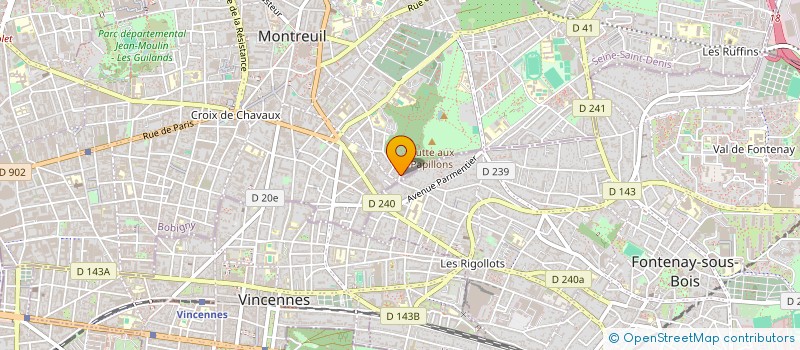 localisation de l'entreprise MADAME MAGALI SVRCEK à MONTREUIL