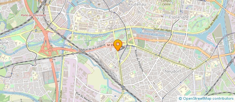 localisation de l'entreprise MADAME MAGALI SZABO à STRASBOURG