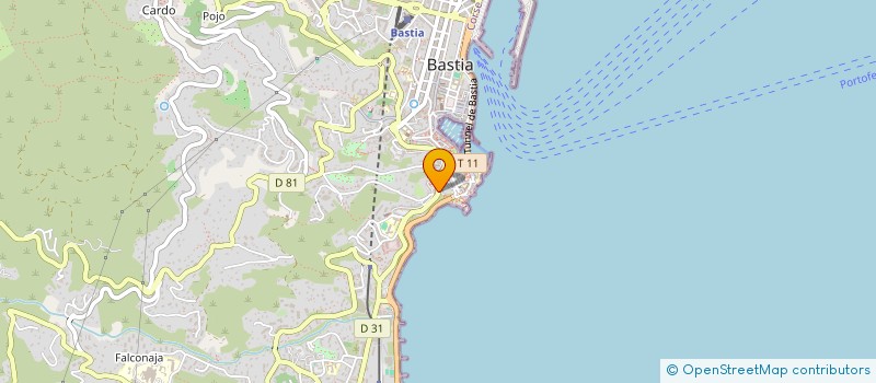 localisation de l'entreprise MADAME MAGALI TAFANELLI à BASTIA