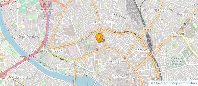 localisation de l'entreprise MADAME MAGALI TAIEB à TOULOUSE
