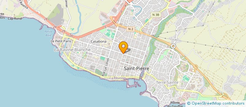 localisation de l'entreprise MADAME MAGALI TALIBART à SAINT-PIERRE