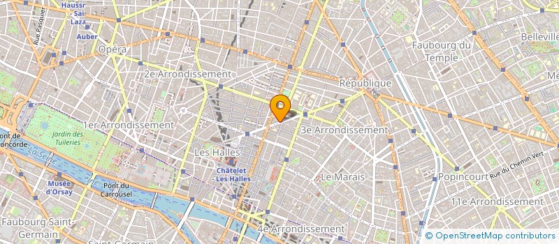 localisation de l'entreprise MADAME MAGALI TAUREIILLES  PARIS