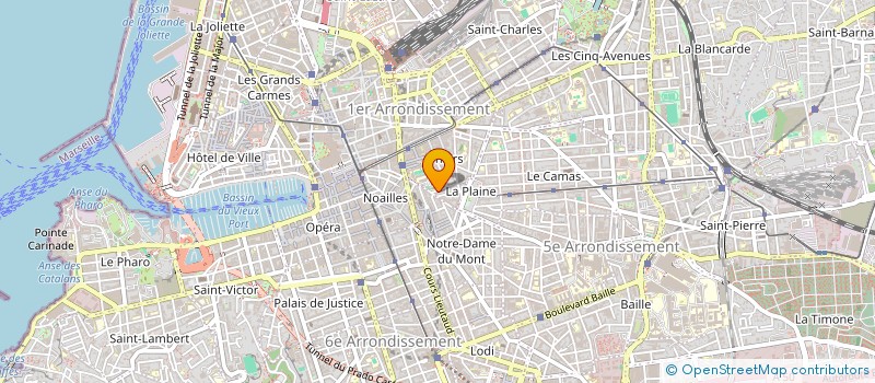 localisation de l'entreprise MADAME MAGALI TESTANIER à MARSEILLE