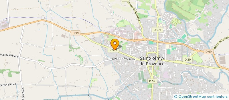 localisation de l'entreprise MADAME MAGALI THOMAS à SAINT-REMY-DE-PROVENCE
