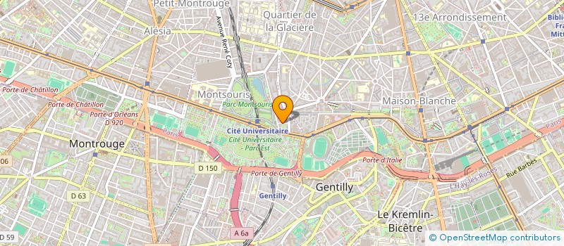 localisation de l'entreprise MADAME MAGALI THORAVAL  PARIS