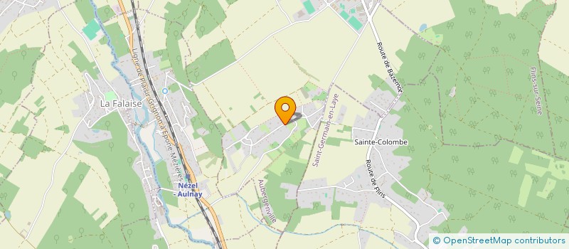 localisation de l'entreprise MADAME MAGALI TIBO  AUBERGENVILLE