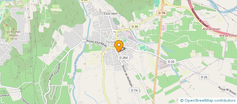 localisation de l'entreprise MADAME MAGALI TORRES  NOVES