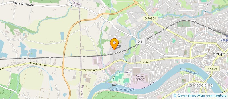 localisation de l'entreprise MADAME MAGALI TOUTTAIN à BERGERAC