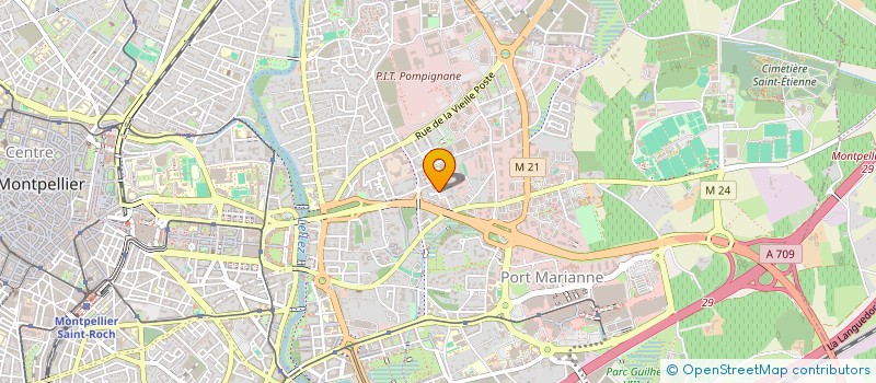 localisation de l'entreprise MADAME MAGALI TOUZANI à MONTPELLIER