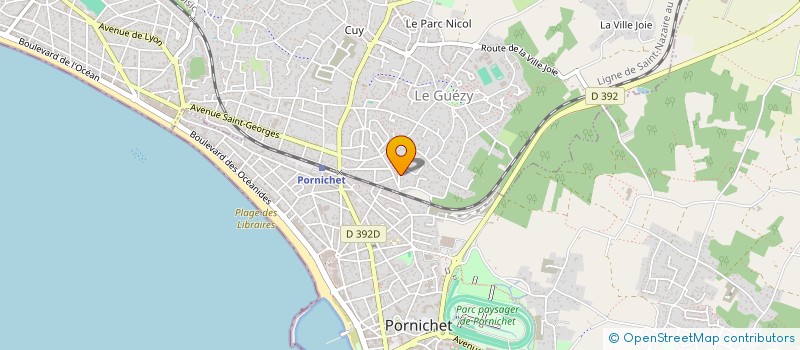 localisation de l'entreprise MADAME MAGALI TROFFIGUE à LA BAULE-ESCOUBLAC