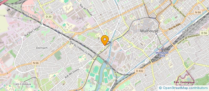localisation de l'entreprise MADAME MAGALI TRUTT  MULHOUSE