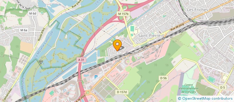 localisation de l'entreprise MADAME MAGALI TURCATO  MOULINS-LES-METZ