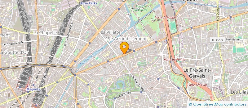 localisation de l'entreprise MADAME MAGALI TURCHI  PARIS