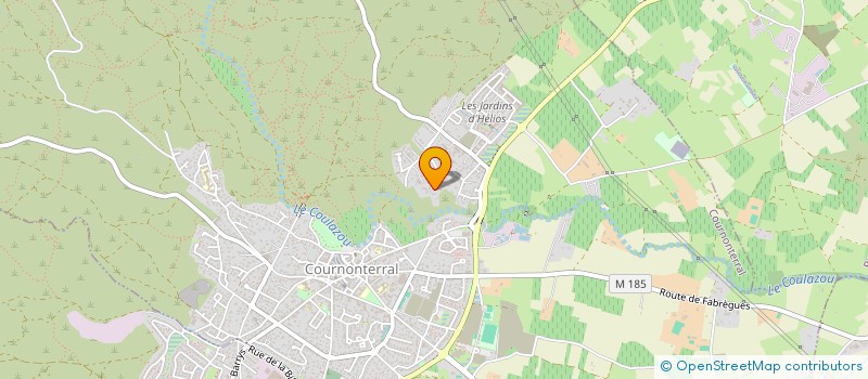 localisation de l'entreprise MADAME MAGALI ULLDEMOLINS à COURNONTERRAL