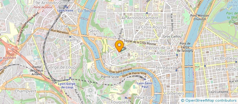 localisation de l'entreprise MADAME MAGALI VAGNEUR à LYON