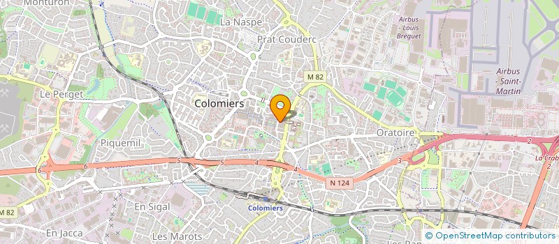 localisation de l'entreprise MADAME MAGALI VALAT à COLOMIERS
