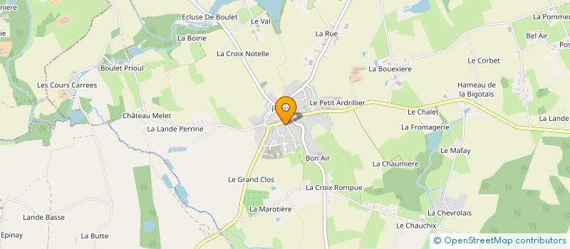 localisation de l'entreprise MADAME MAGALI VALLET  FEINS