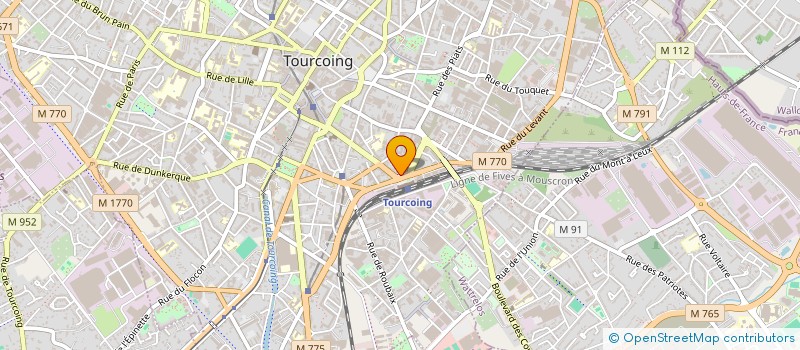 localisation de l'entreprise MADAME MAGALI VANDAELE à TOURCOING