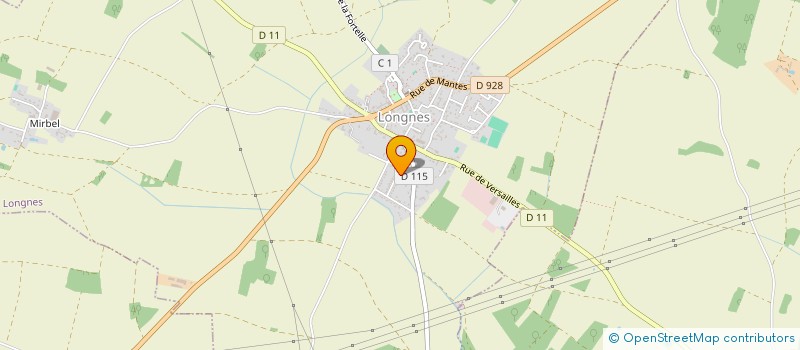 localisation de l'entreprise MADAME MAGALI VANHOEVE à LONGNES