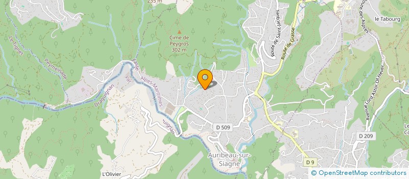 localisation de l'entreprise MADAME MAGALI VASTRA  AURIBEAU-SUR-SIAGNE