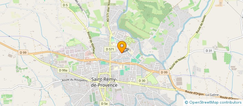 localisation de l'entreprise MADAME MAGALI VAURIN à ST REMY DE PROVENCE