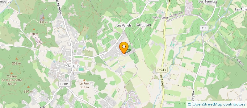 localisation de l'entreprise MADAME MAGALI VAUTHIER  JOUCAS