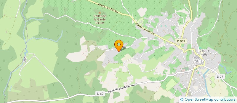 localisation de l'entreprise MADAME MAGALI VAUTIER  MOISSAC-BELLEVUE