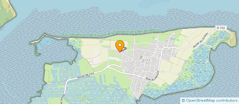 localisation de l'entreprise MADAME MAGALI VEDELAGO  LOIX