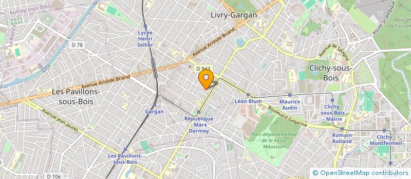 localisation de l'entreprise MADAME MAGALI VEJUX à LIVRY-GARGAN