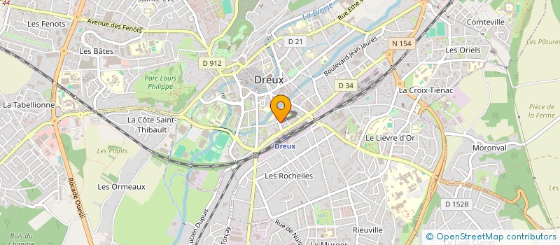 localisation de l'entreprise MADAME MAGALI VERTEL à DREUX