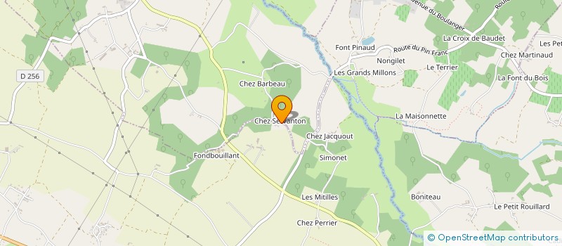 localisation de l'entreprise MADAME MAGALI VETIZOU  CHEPNIERS