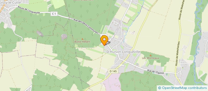 localisation de l'entreprise MADAME MAGALI VEZIEN à D'HUISON-LONGUEVILLE