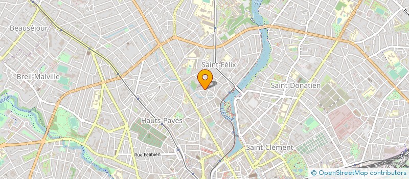 localisation de l'entreprise MADAME MAGALI VIGNERON à NANTES