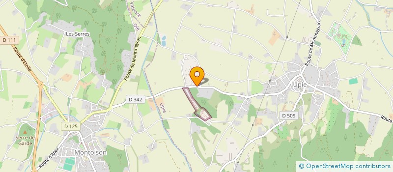 localisation de l'entreprise MADAME MAGALI VIGOUREUX  UPIE