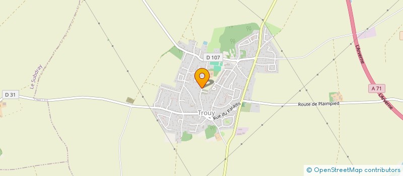 localisation de l'entreprise MADAME MAGALI VO  LA CHAPELLE-SAINT-URSIN