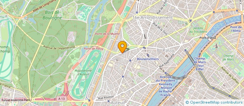 localisation de l'entreprise MADAME MAGALI WEBER  PARIS