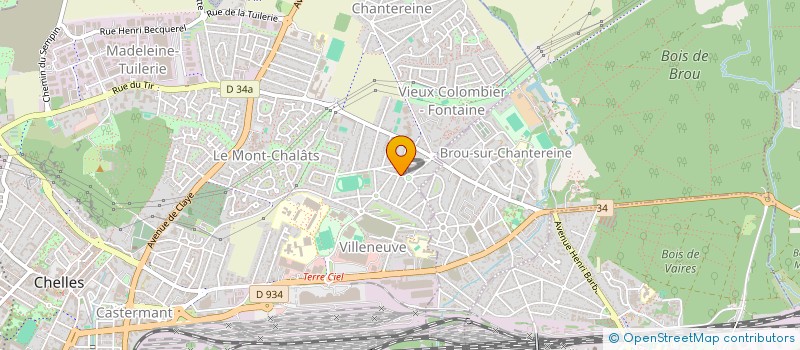 localisation de l'entreprise MADAME MAGALI WEIMER  CHELLES