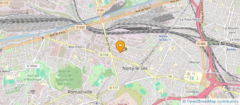 localisation de l'entreprise MADAME MAGALI WIEL à NOISY-LE-SEC