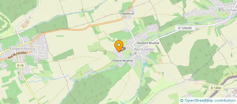 localisation de l'entreprise MADAME MAGALI WINTZER  WENTZWILLER