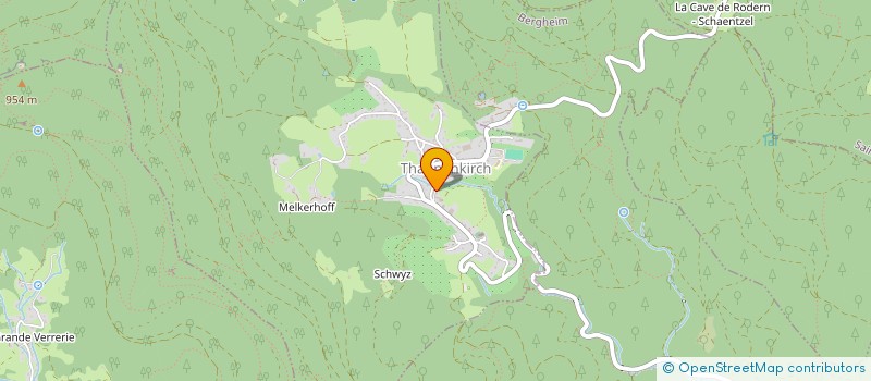 localisation de l'entreprise MADAME MAGALI WOINSON  THANNENKIRCH