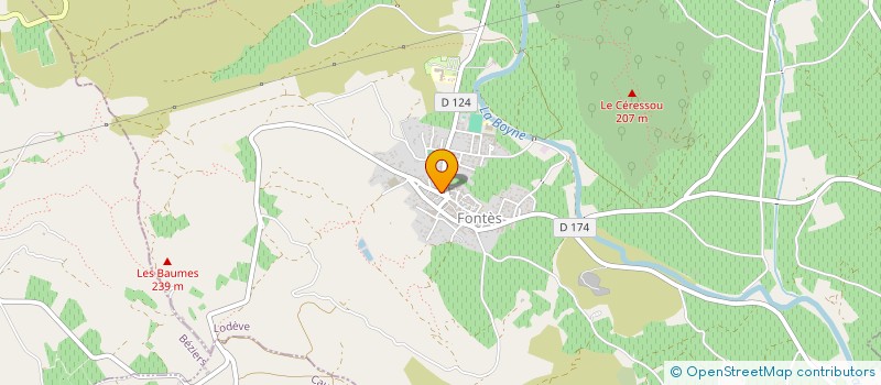 localisation de l'entreprise MADAME MAGALI YO  FONTES