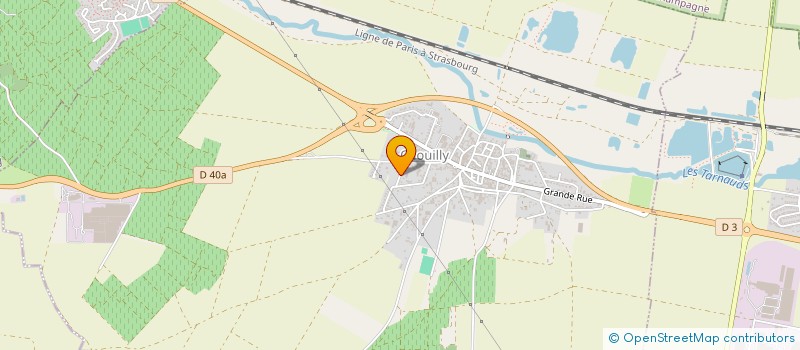 localisation de l'entreprise MADAME MAGALIE ADET  CHOUILLY