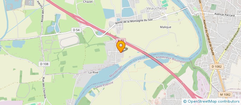 localisation de l'entreprise MADAME MAGALIE ALLIBERT  VEAUCHETTE