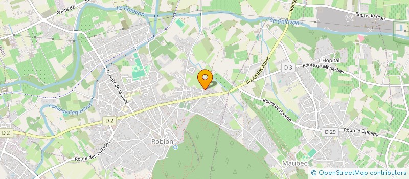 localisation de l'entreprise MADAME MAGALIE ASTOUL  ROBION