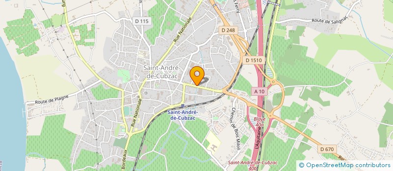 localisation de l'entreprise MADAME MAGALIE AUDIGIER  BORDEAUX