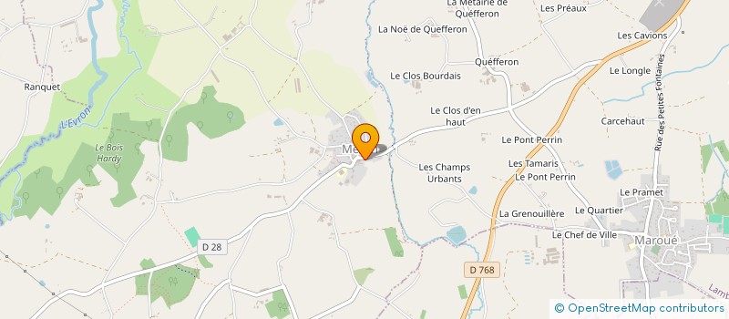 localisation de l'entreprise MADAME MAGALIE BAISSAS  LAMBALLE-ARMOR